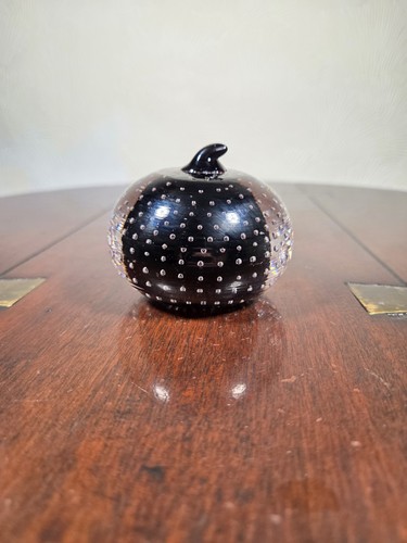 Vintage cased art glass - art, apple