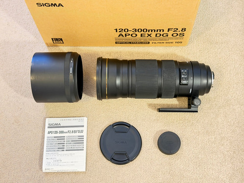 Sigma 120 300mm apo - f2.8, ex