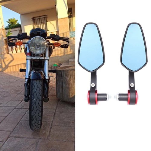 Motorcycle handle bar - bar, end