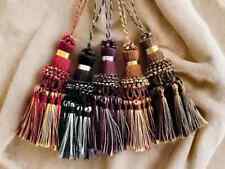 Decorative key tassels, key
