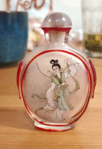 Chinese snuff bottle inside - bottle,