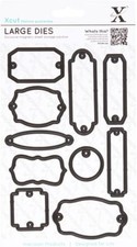 Xcut Large Dies - Tags &