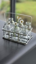 Set of 6 Mini Glass Milk