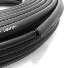Black Silicone Vacuum Hose Breather Turbo Rubber Tube Air Water Pipe 3mm - 25mm