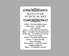 8x Hangover Survival Kit