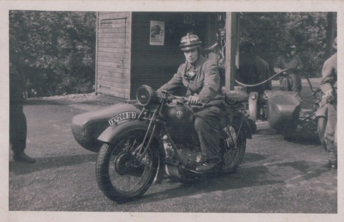 Ww2 photo - paratrooper, krad