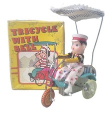 Vintage Wind Up Clpckwork Tin