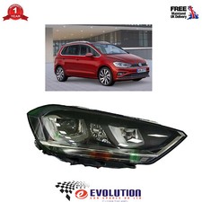 Genuine Right BI Xenon Headlight Fits VW Golf Sportsvan 2014 ON  518941754A