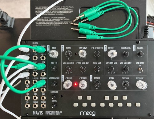 Moog mavis semi modular - mavis, semi-modular