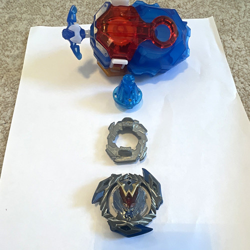 Beyblade and launcher
