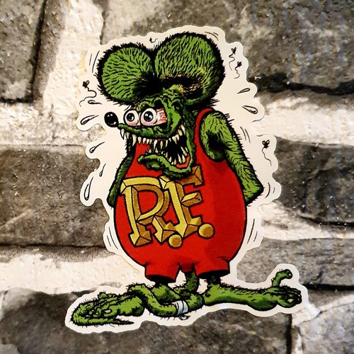 Rat fink hot - rod, vinyl