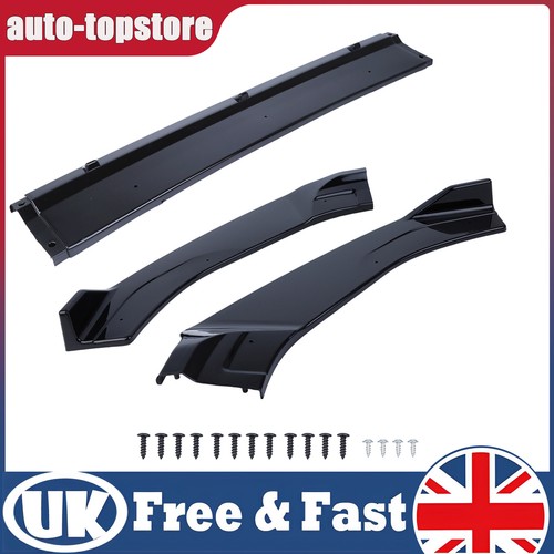 Gloss black front splitter - gloss,
