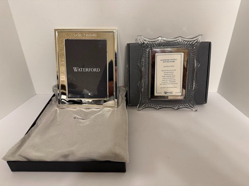 Lot waterford photo frame - of,