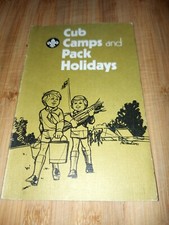UK Scouting Book Cub Camps and