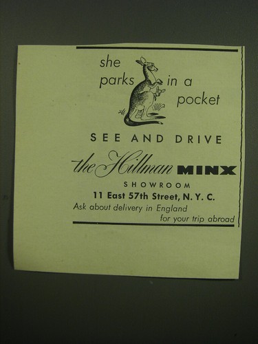 1949 hillman minx - hillman, car
