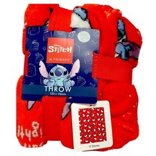 Disney Stitch Fleece Throw
