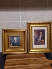 Pair of Ornate Gold-Framed