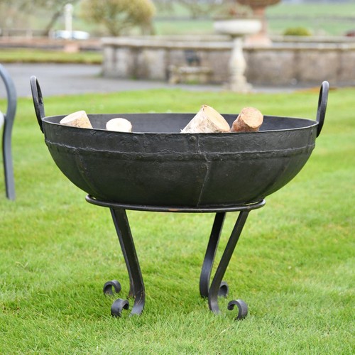 Iron kadai fire - fire,