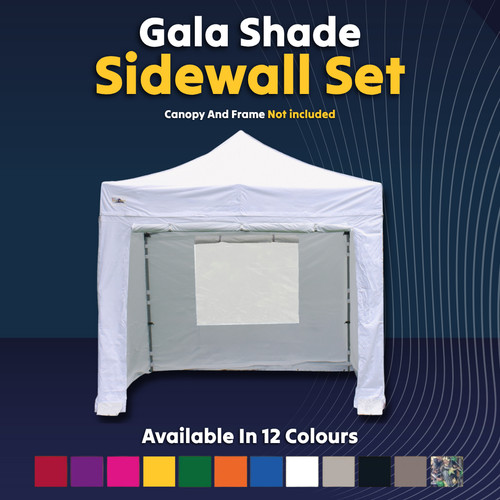 Gala tent gazebo sidewalls - gala, set