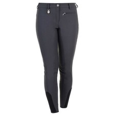 Pikeur Horse Riding Breeches Lucinda Grip Contrast Front Zip Pocket Tight