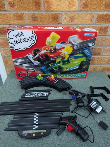 The simpsons micro scalextric - micro,