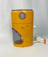 KRUPS Coffina 223 RARE Orange Coffee Grinder Back to the Future”Mr Fusion"WORKS