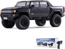 FCX18 FMS 1/18 Hummer EV RC Crawler, RC Pick-up Truck, Black