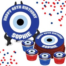 Evil Eye PERSONALISED Edible