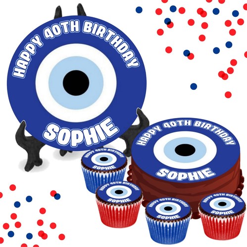 Evil eye personalised - evil, edible