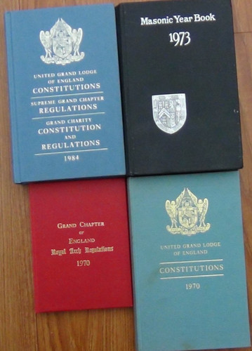 Vintage masonic constitutions - vintage,