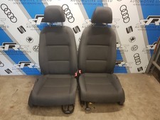 VW Touran Grey Cloth Front Seats with Rear Trays PAIR VW Caddy 2K / MK3 Upgrade