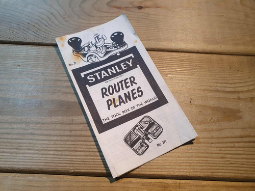 Vintage stanley router - vintage,