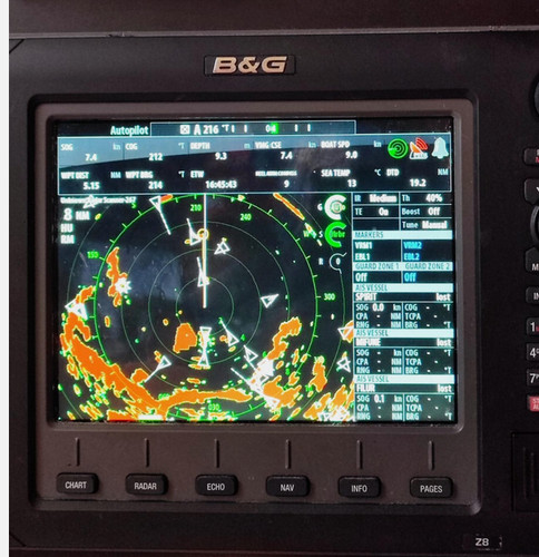 Zeus mfd chart plotter - b&g,