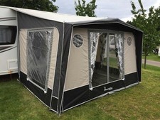 Isabella Magnum Awning 340 Coal Porch Carbon X Poles ISAFIX