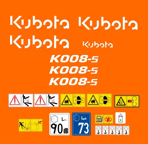 Kubota k008 mini - k008-5,