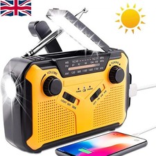 2500mAh Wind Up Solar Radio