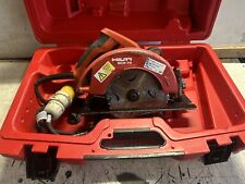 Hilti Scw 70 Circular Saw In Case 110v