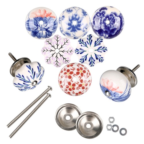 Sets ceramic knobs drawer - ceramic,