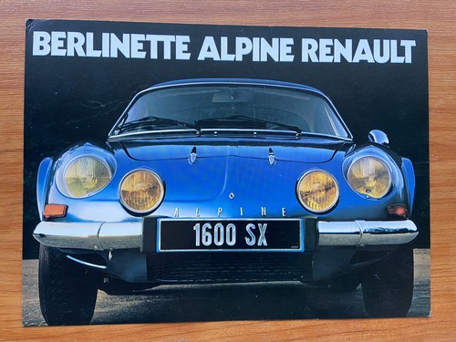 Renault alpine 1600 - renault,