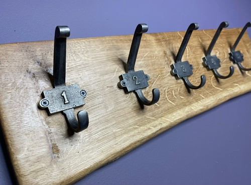 Cast iron hooks - coat,, hat