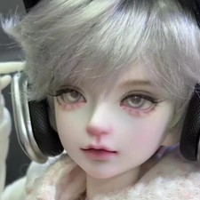1/4 BJD Doll SD Resin Bare Doll with Face Makeup Francis Boy Male Birthday Gift