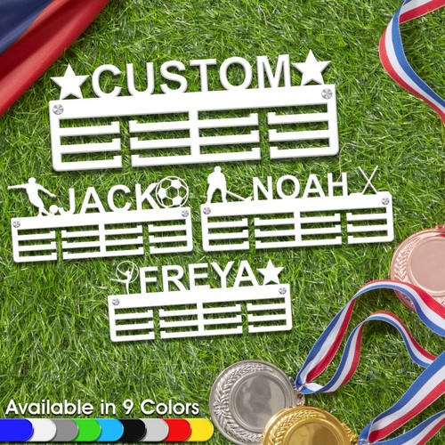 Personalised medal hanger - personalised,