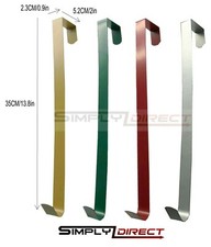 OVER DOOR HANGER WREATH CHRISTMAS HOOK XMAS DECORATION, GOLD, RED OR SILVER