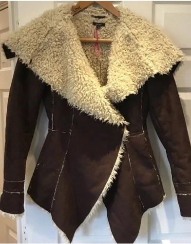 Afghan jacket faux suede - suede, with