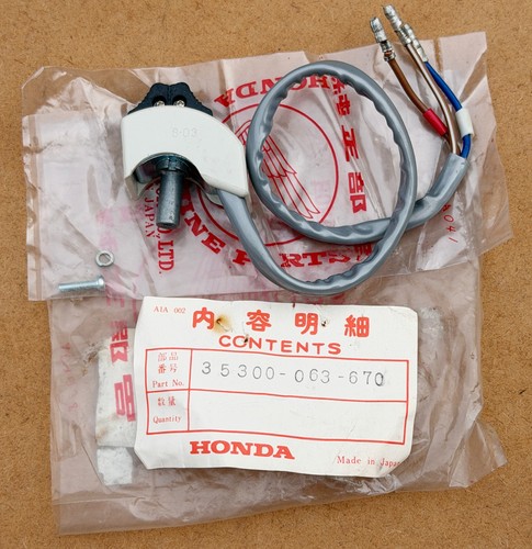Nos honda light switch for - nos,