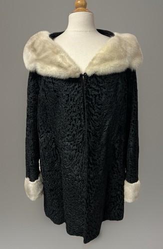 Persian curly lamb coat - lamb,