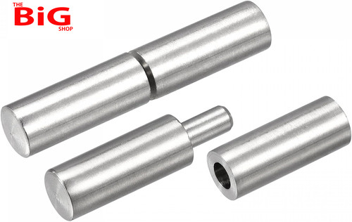 Weld barrel hinges 60mm - hinges,, x