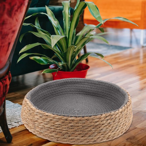 Dog baskets rattan pet - baskets,