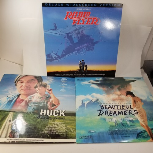 Lot laserdiscs huck - lot, 3