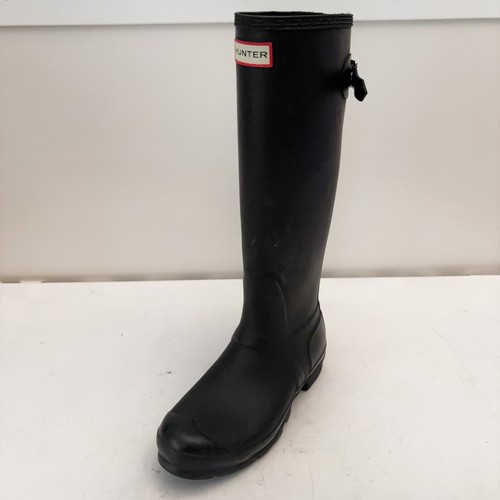 Hunter tall black rain boots - hunter,